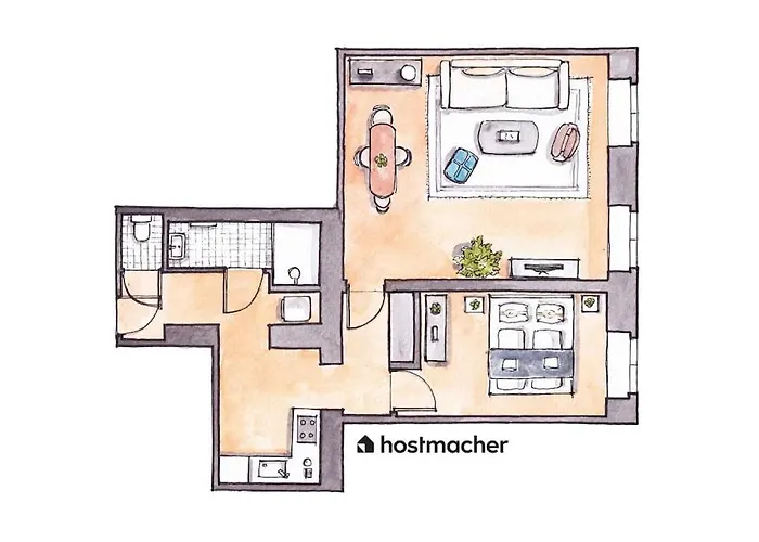 Pristine 1br Suite, Quick To By Hm Відень